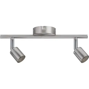 Svítidlo PAULMANN Bodové svítidlo Carolina 2-ramenné max. 2x10W GU10 nikl mat bez zdroje světla - PAULMANN P 66744