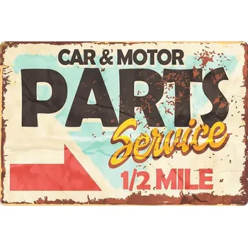 Obraz Cedule Part Service