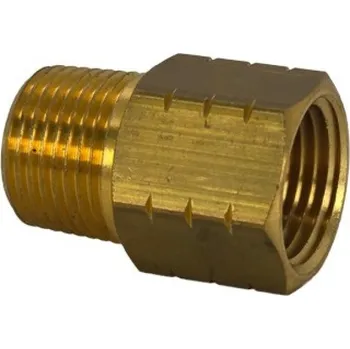 Fitinka TS Redukce R1/2" vnější - NPT1/2" vnitřní, mosaz