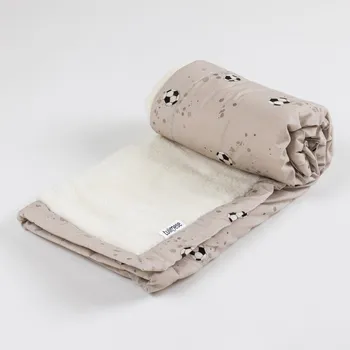 Dětská deka Tulimese Beránková deka fotbalové míče