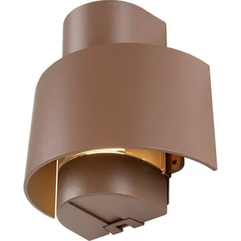 Venkovní osvětlení SLV - BIG WHITE PHOTONI CYL nástěnné svítidlo k povrchové montáži, válcové, 1x max. 13W, E27, rezavé, černé. - BIG WHITE (SLV) LA 1008198