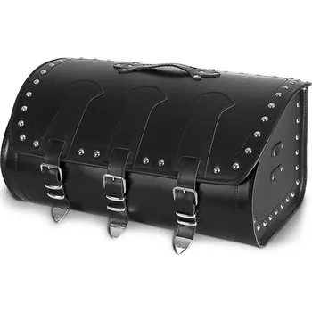 Zavazadlo na motocykl Kožený kufr na motorku TXR TK9D se zámkem