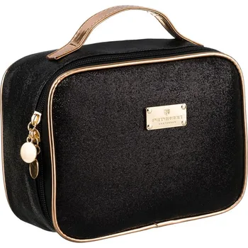 Šperkovnice Kosmetický kufřík taška s rukojetí - Peterson Barva: Černá