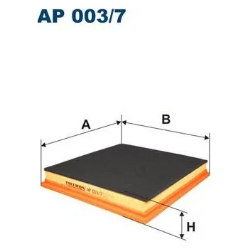 Autodíl Vzduchový filtr FILTRON AP 003/7