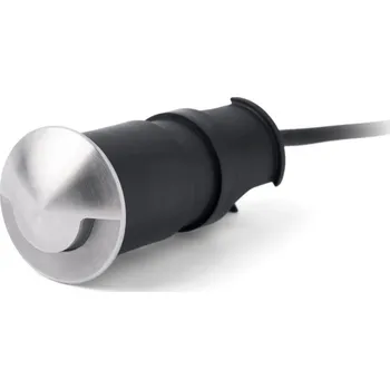 Venkovní osvětlení FARO KANE 1 zapuštěné svítidlo do zdi, nikl - FARO FARO 70660