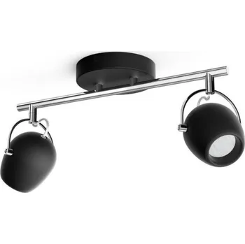 Bodové svítidlo PHILIPS SVÍTIDLA LED Bodové svítidlo Philips Rivano 50612/30/P0 2x4,3W černé 2700K - PHILIPS (915005688401) PH 50612/30/P0