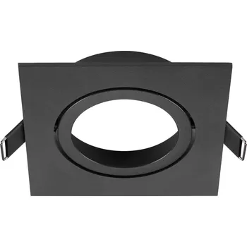 Svítidlo SLV - BIG WHITE NEW TRIA® 95 kroužek pro vestavbu do stropu, D: 11 Š: 11 H: 2,6 cm, IP 20, černá - BIG WHITE (SLV) LA 1007446