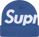 Supreme Big Logo Beanie Slate Velikost: ONE SIZE