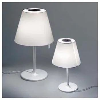 Lampička ARTEMIDE Stolní lampa Melampo velká šedá 2x52W E27 výška 58cm výklopná - ARTEMIDE AR 0315010A