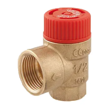 Ventil Afriso Pojistný ventil na topení MS, 2,5 barMS G3/4“ x G 1“ AF42386