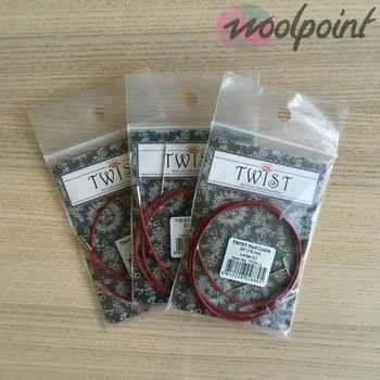 Jehlice Výměnné lanko Chiaogoo Twist Red L Délka: 75 cm