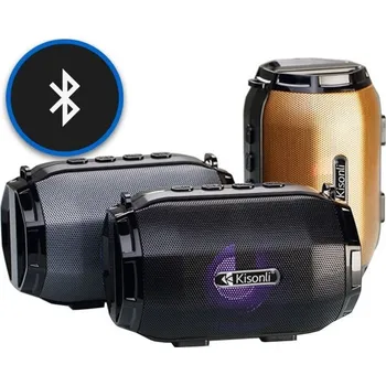 Bluetooth reproduktor DeTech Bluetooth reproduktor Kisonli LED-904 - černý