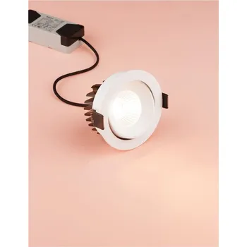Koupelnové svítidlo NOVALUCE Zapuštěné svítidlo BLADE bílý hliník LED 12W 3000K 38st. IP65 výklopné - NOVA LUCE NV 9232117