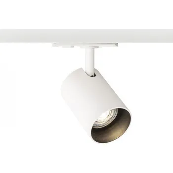 Svítidlo RED - DESIGN RENDL CONNOR pro jednookr. lištu bílá/černá 230V LED GU10 10W - RED - DESIGN RENDL RED R13497