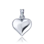 Olivie Zlatý přívěs z bílého zlata srdce Au 585/1000