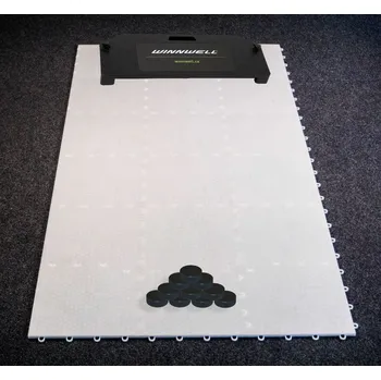 Puk Střelecká deska Hejduk Shooting Pad ICE + Nahrávač + 10 puků Zdarma Hejduk