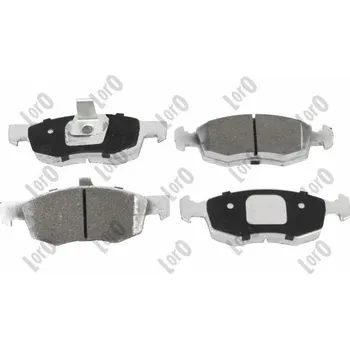 Brzdová destička Sada brzdových destiček, vždy 4 kusy v sadě ABAKUS 231-01-263