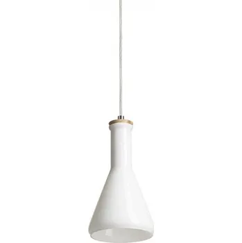 Svítidlo RED - DESIGN RENDL PULIRE CON závěsná opálové sklo/dřevo/chrom 230V E14 28W - RED - DESIGN RENDL RED R12663