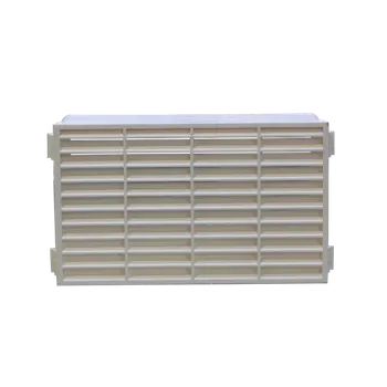 Větrací mřížka Větrací mřížka k plochému potrubí Barva: Bílá 90 x 220