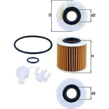 Olejový filtr Olejový filtr MAHLE OX 414D1