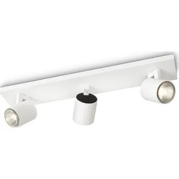 Bodové svítidlo PHILIPS SVÍTIDLA Bodové svítidlo Philips Runner 53093/31/12 bílé 3x max.50W - PHILIPS (915004327601) PH 53093/31/12