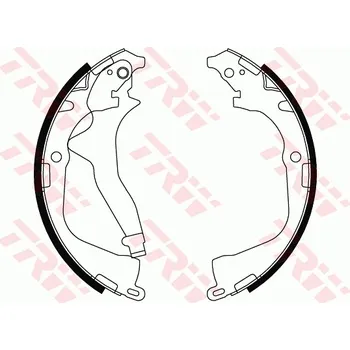 Brzdová čelist Sada brzdových čelistí TRW GS8800