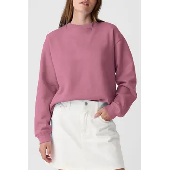 Dámská mikina OMG Dámská mikina bez zapínání Philoxenus tmavě pudrová růžová XXL