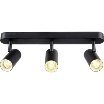 SLV - BIG WHITE NOBLO® nástěnné a stropní svítidlo, trojité, kulaté, 2000-3000K, 22W, Dim-to-Warm, PHASE, 36°, černé - BIG WHITE (SLV) LA 1008708