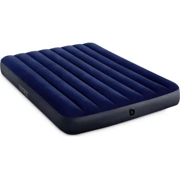 Nafukovací matrace Intex Nafukovací postel Air Bed Classic Downy Full + kompresor