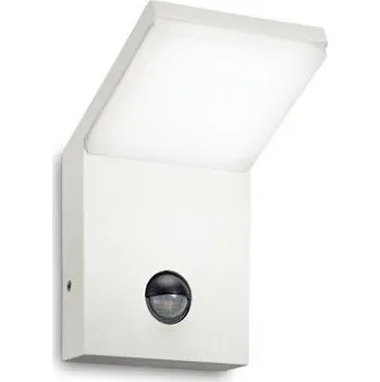 Venkovní osvětlení IDEALLUX STYLE AP1 SENSOR BIANCO - IDEALLUX ILUX 209852