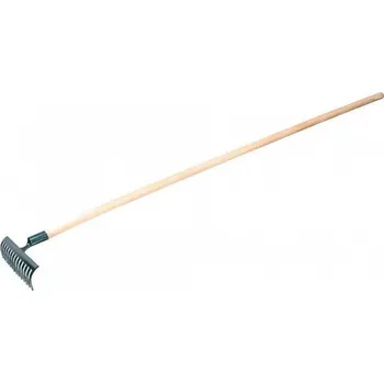 Hrábě Hrábě JAD TOOLS hrábě železné 10 zubů s násadou 150 cm