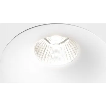 Koupelnové svítidlo KOHLLIGHTING LUXO IP65 zapuštěné svítidlo s rámečkem bílá 12W 2700K 1.10 - KOHL-Lighting KHL K50153.01.RF.WH-WH.38.ST.8.27.D1