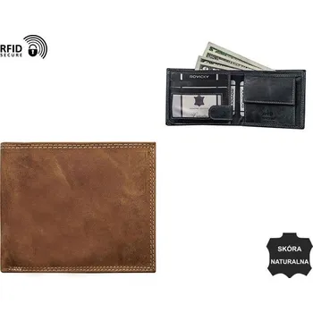 Peněženka Cedar Pánská kožená peněženka Dawwatan světle hnědá One size