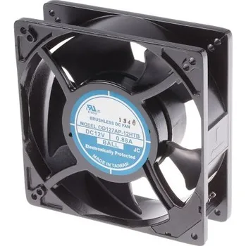 PC ventilátor RS PROAxiální ventilátor 12 V DC DC, průtok vzduchu: 237.9m³/h 11.88W880mA, 127 x 127 x 38mm