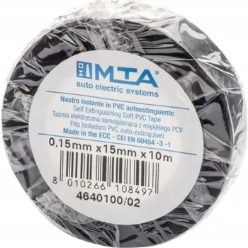 Izolační páska PVC Páska MTA 15mm 10m Balená
