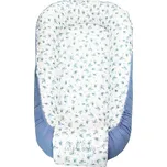 ENIE BABY hnízdečko Ginkgo Blue/Blue