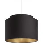 RED - DESIGN RENDL DOUBLE 40/30 stínidlo Polycotton černá / zlatá fólie max. 23W - RED - DESIGN RENDL RED R11461