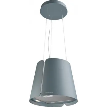 Digestoř FABER BEAT TITANIUM MATT F45 ostrůvkové Barva: Šedomodrá, Výkon: 270 | 410 | 580 | INT 740 m3/h, Šířka: 43 cm