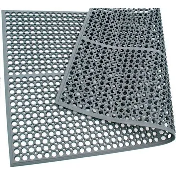 Rohožka Protiúnavová průmyslová rohož s děrovaným povrchem, 152 x 91 cm