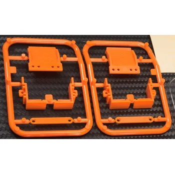 RC vybavení PN Racing Body Mounting Kit Set Orange For PNR Concept C9 Body