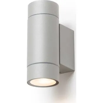 Venkovní osvětlení RED - DESIGN RENDL MIZZI NEW II nástěnná stříbrnošedá 230V GU10 35W IP65 - RED - DESIGN RENDL RED R13797