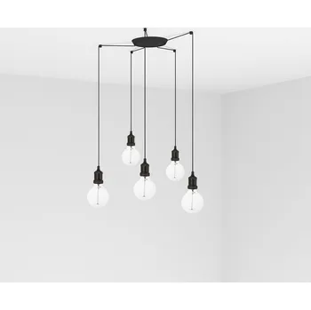 FARO ART závěsné svítidlo, černá, 5L - FARO FARO 64135-5L