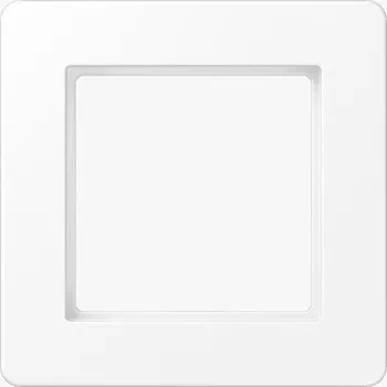 Příslušenství pro svítidlo JUNG Rámeček sněhobílý matný AF 581 BF WWM - JUNG JU AF581BFWW