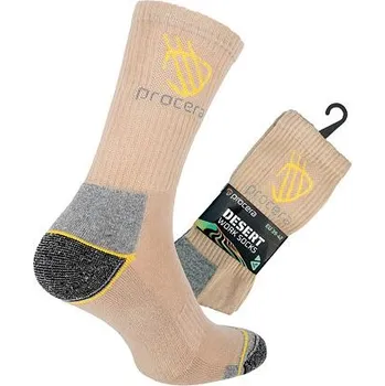 Pracovní rukavice PROCERA Ponožky vysoké DESERT světlé