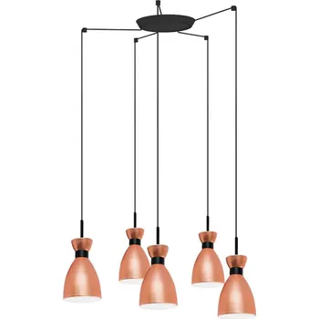 Osvětlení FARO RETRO 5L závěsné svítidlo, měď - FARO FARO 20046-5L