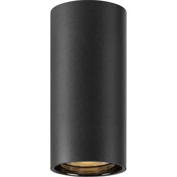 SLV - BIG WHITE ASTO TUBE stropní přisazené svítidlo, válcové, max. 1x 10 W, černé - BIG WHITE (SLV) LA 1006439