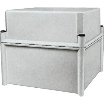 Rozvaděč Univerzální skříň, řada: PanelSeT IP66 s přírubou barva Šedá Polyester vyztužený skelnými vlákny 540 x 540 x 230cm