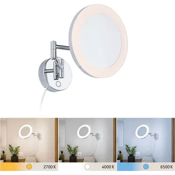 Svítidlo PAULMANN LED kosmetické zrcadlo Masua IP44 CCT 230V 4W chrom - PAULMANN P 71148