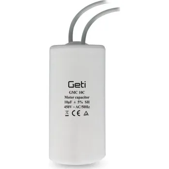 Rozběhový kondenzátor GETI GMC 10C 10uF 450V 02020025