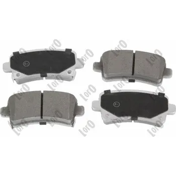 Brzdová destička Sada brzdových destiček, vždy 4 kusy v sadě ABAKUS 231-02-050